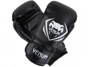 Боксерские перчатки Venum Contender Boxing Gloves Black фото